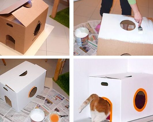 5 ideas para crear juguetes de bricolaje para tu gato