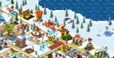 los animales de la era de hielo en ice age